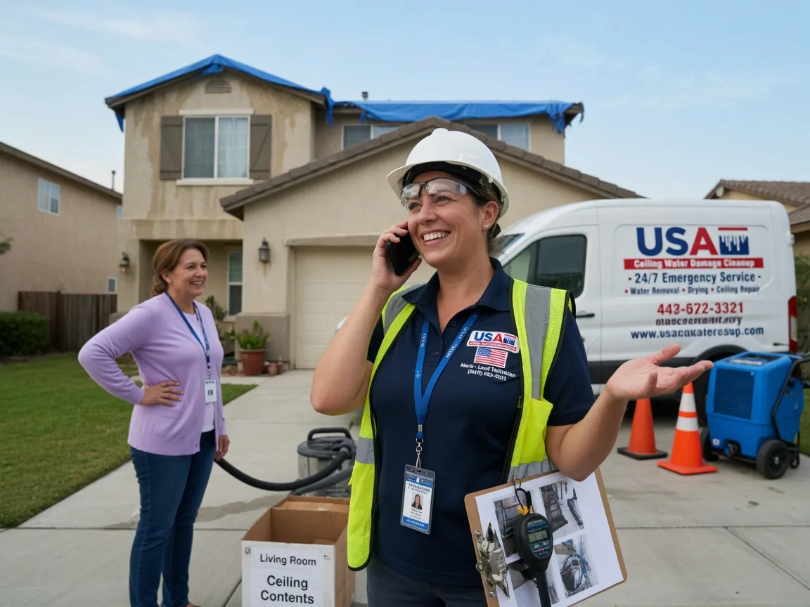 Ceiling Water Damage Restoration Baldwin, IL FAQs